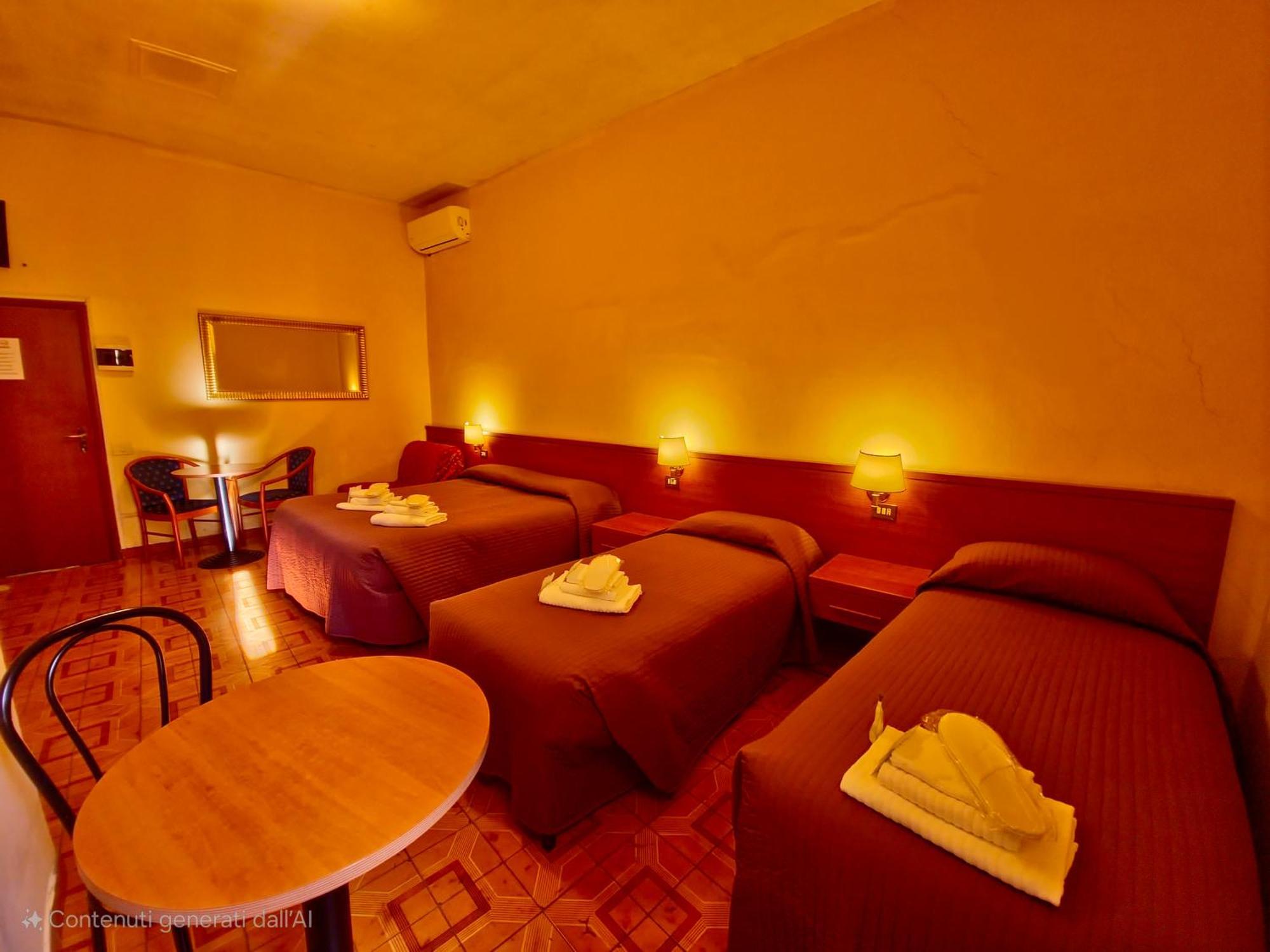 רומא Hotel Azzurra מראה חיצוני תמונה